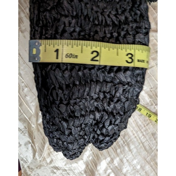 NWT Lucky Brand Black Woven Crossbody Bag - Picture 10 of 11